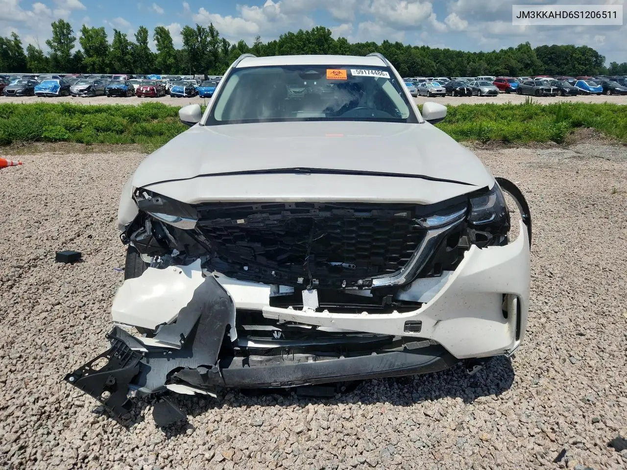 2025 Mazda Cx-90 Select VIN: JM3KKAHD6S1206511 Lot: 59174486