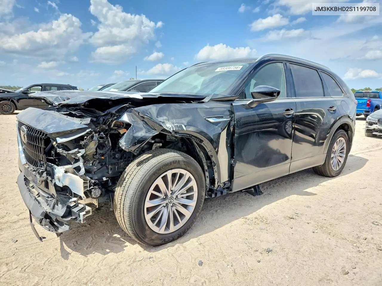 2025 Mazda Cx-90 Preferred VIN: JM3KKBHD2S1199708 Lot: 59306756