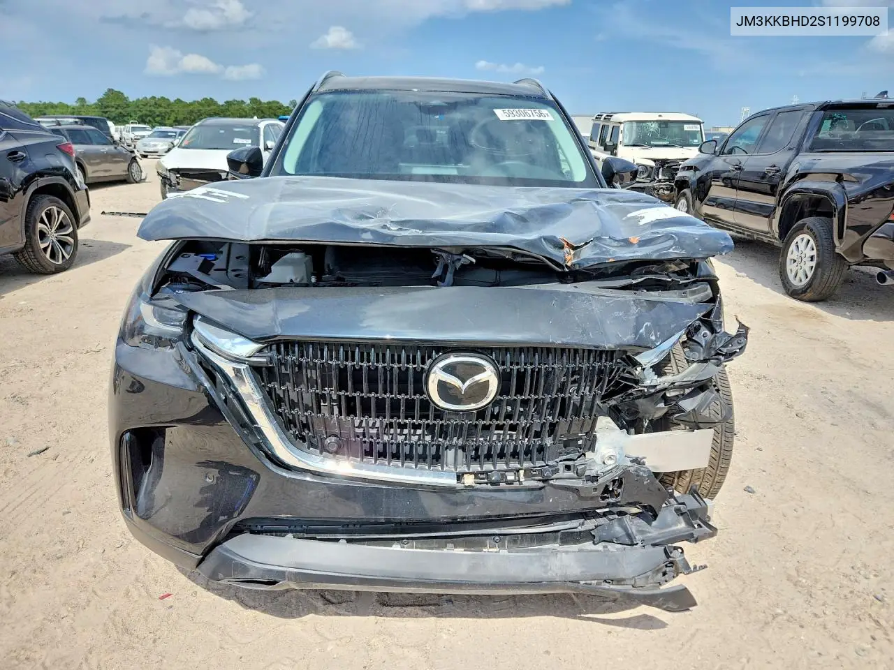 2025 Mazda Cx-90 Preferred VIN: JM3KKBHD2S1199708 Lot: 59306756