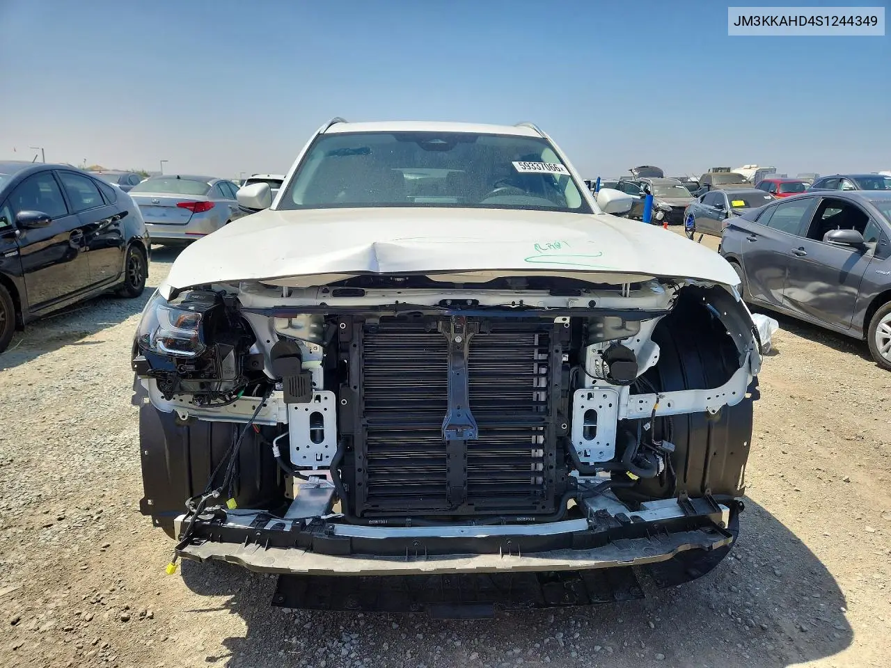 2025 Mazda Cx-90 Select VIN: JM3KKAHD4S1244349 Lot: 59337066