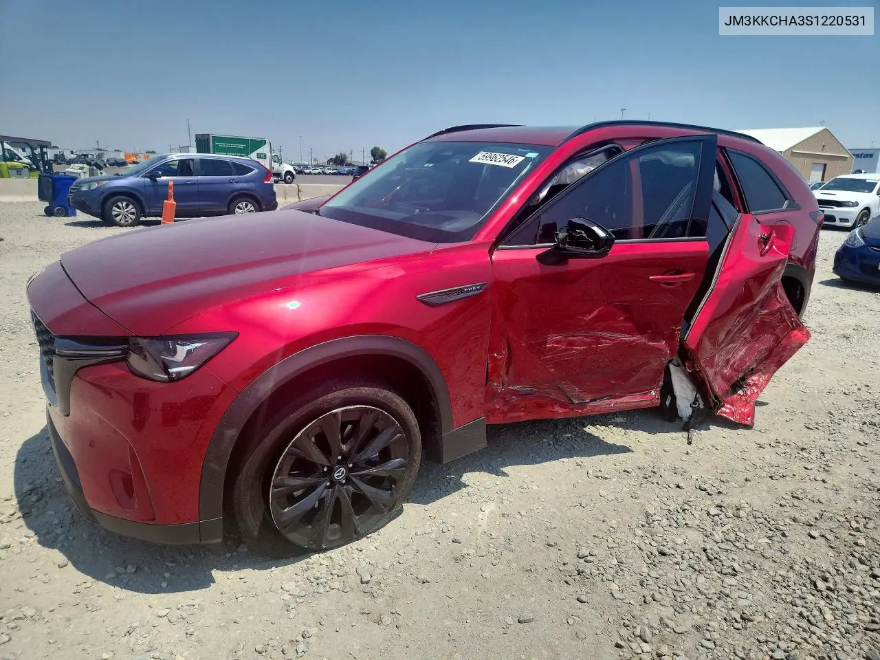 2025 Mazda Cx-90 Premium Sport VIN: JM3KKCHA3S1220531 Lot: 59962546