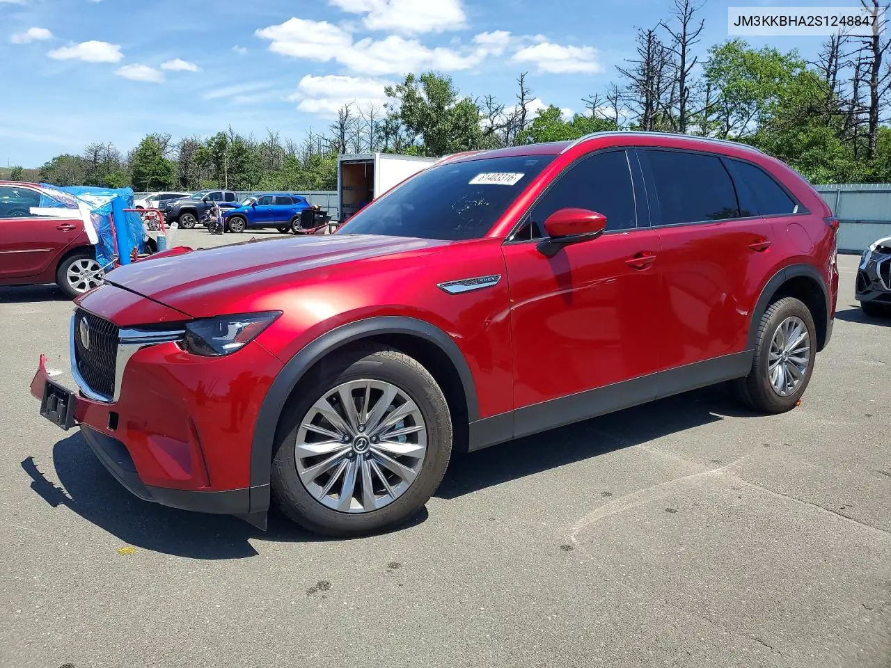 2025 Mazda Cx-90 Preferred VIN: JM3KKBHA2S1248847 Lot: 61403316