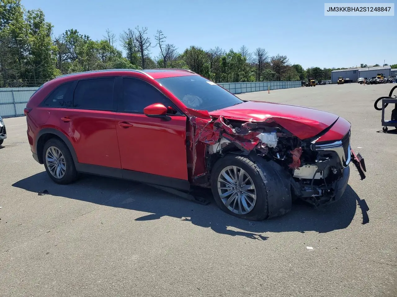 2025 Mazda Cx-90 Preferred VIN: JM3KKBHA2S1248847 Lot: 61403316