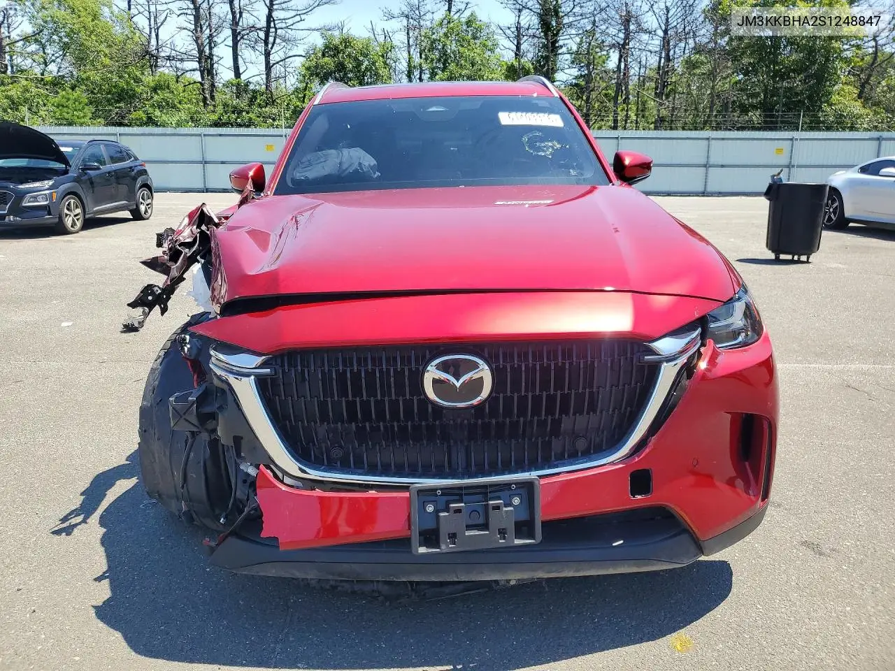 2025 Mazda Cx-90 Preferred VIN: JM3KKBHA2S1248847 Lot: 61403316