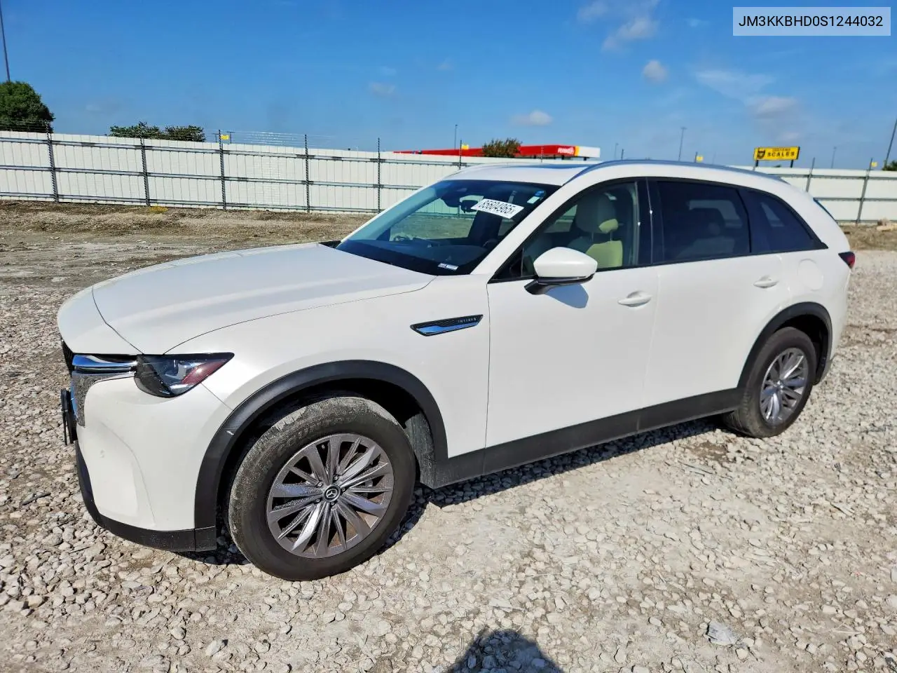 2025 Mazda Cx-90 Preferred VIN: JM3KKBHD0S1244032 Lot: 85604965