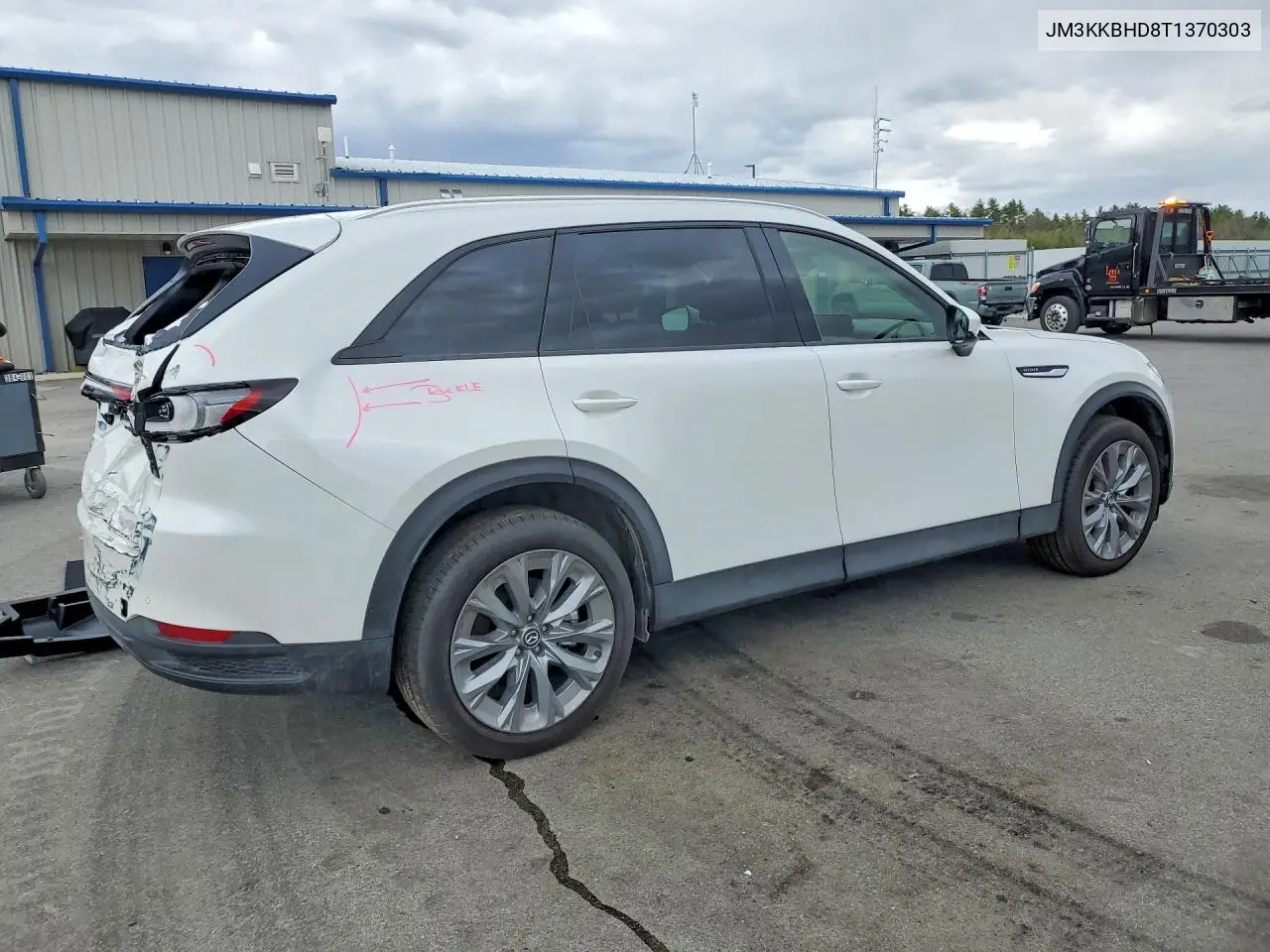 2026 Mazda Cx-90 Preferred VIN: JM3KKBHD8T1370303 Lot: 52831156