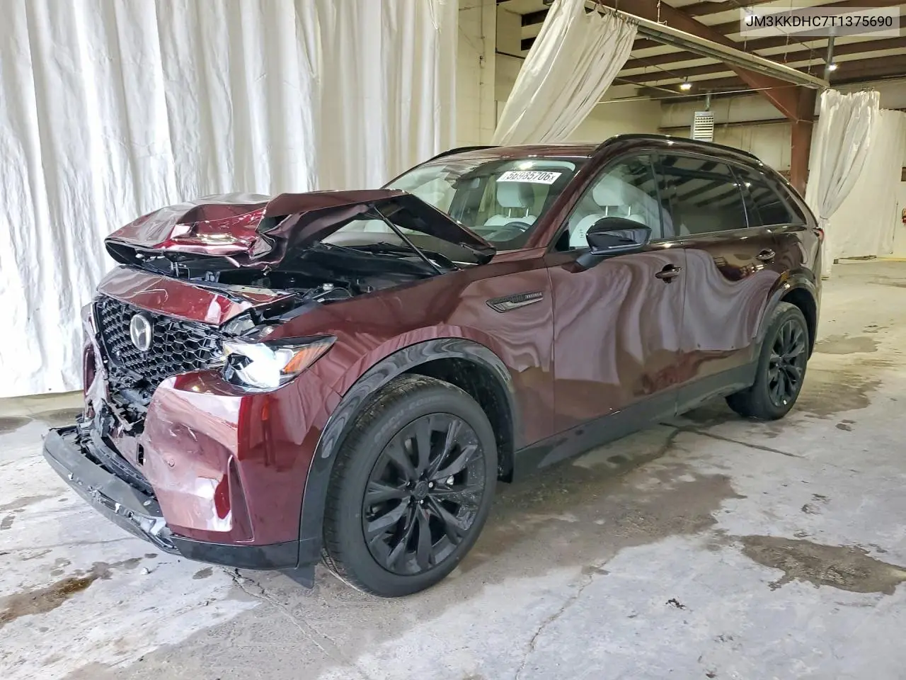 2026 Mazda Cx-90 S-Premium Sport VIN: JM3KKDHC7T1375690 Lot: 56985706