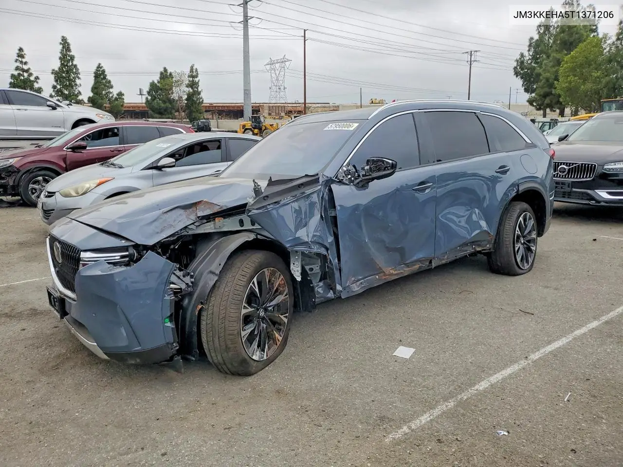 2026 Mazda Cx-90 Premium Plus VIN: JM3KKEHA5T1371206 Lot: 57950006