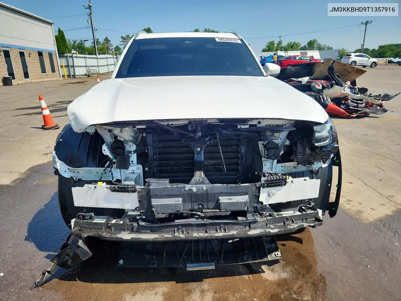 2026 Mazda Cx-90 Preferred VIN: JM3KKBHD9T1357916 Lot: 58526976