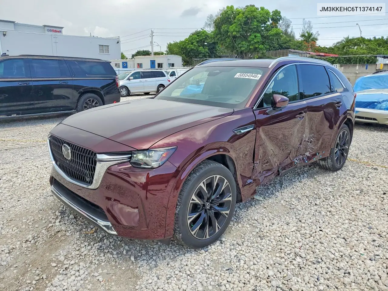 2026 Mazda Cx-90 Premium Plus VIN: JM3KKEHC6T1374147 Lot: 58554946