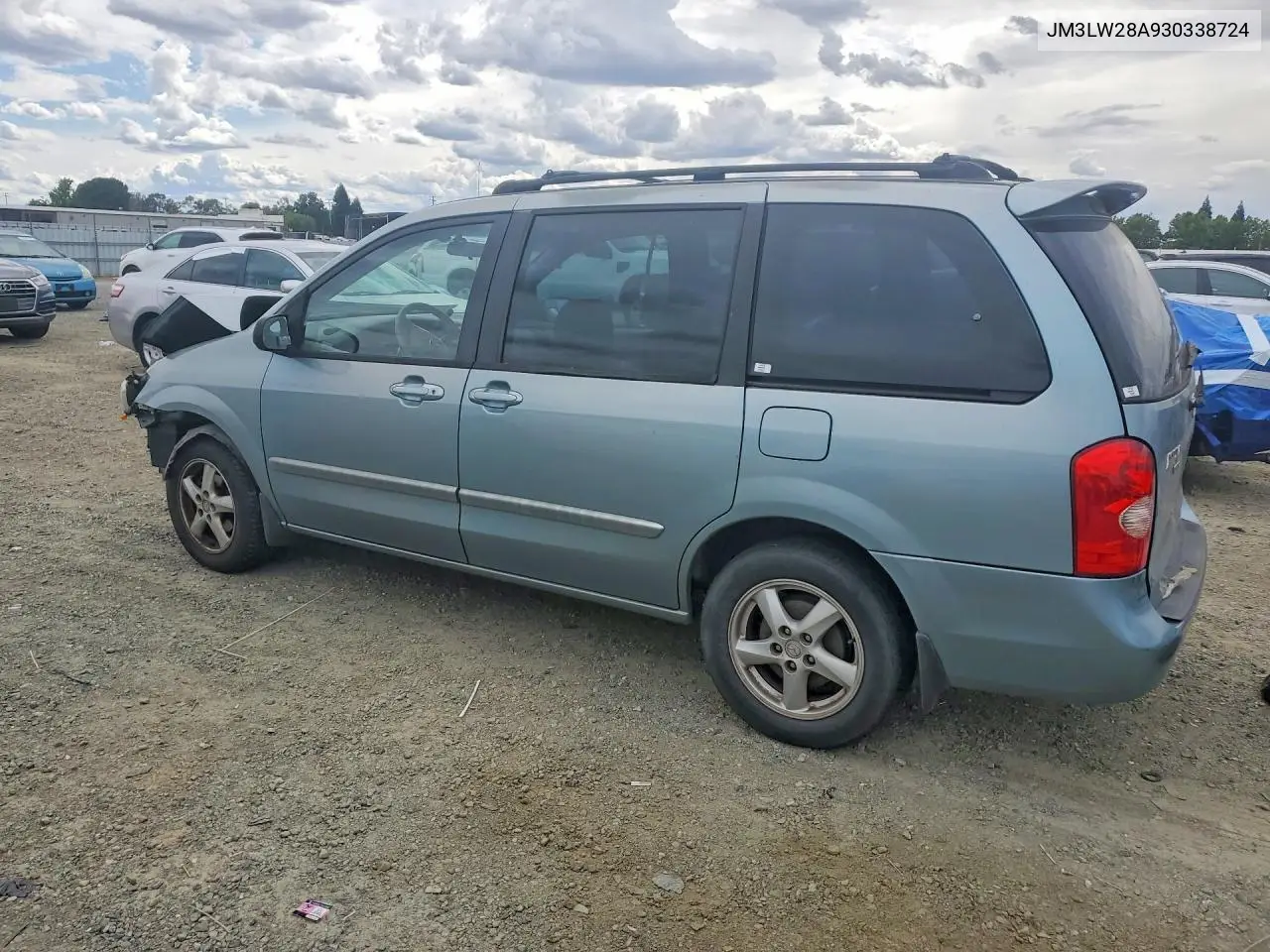 2003 Mazda Mpv Wagon VIN: JM3LW28A930338724 Lot: 53665936