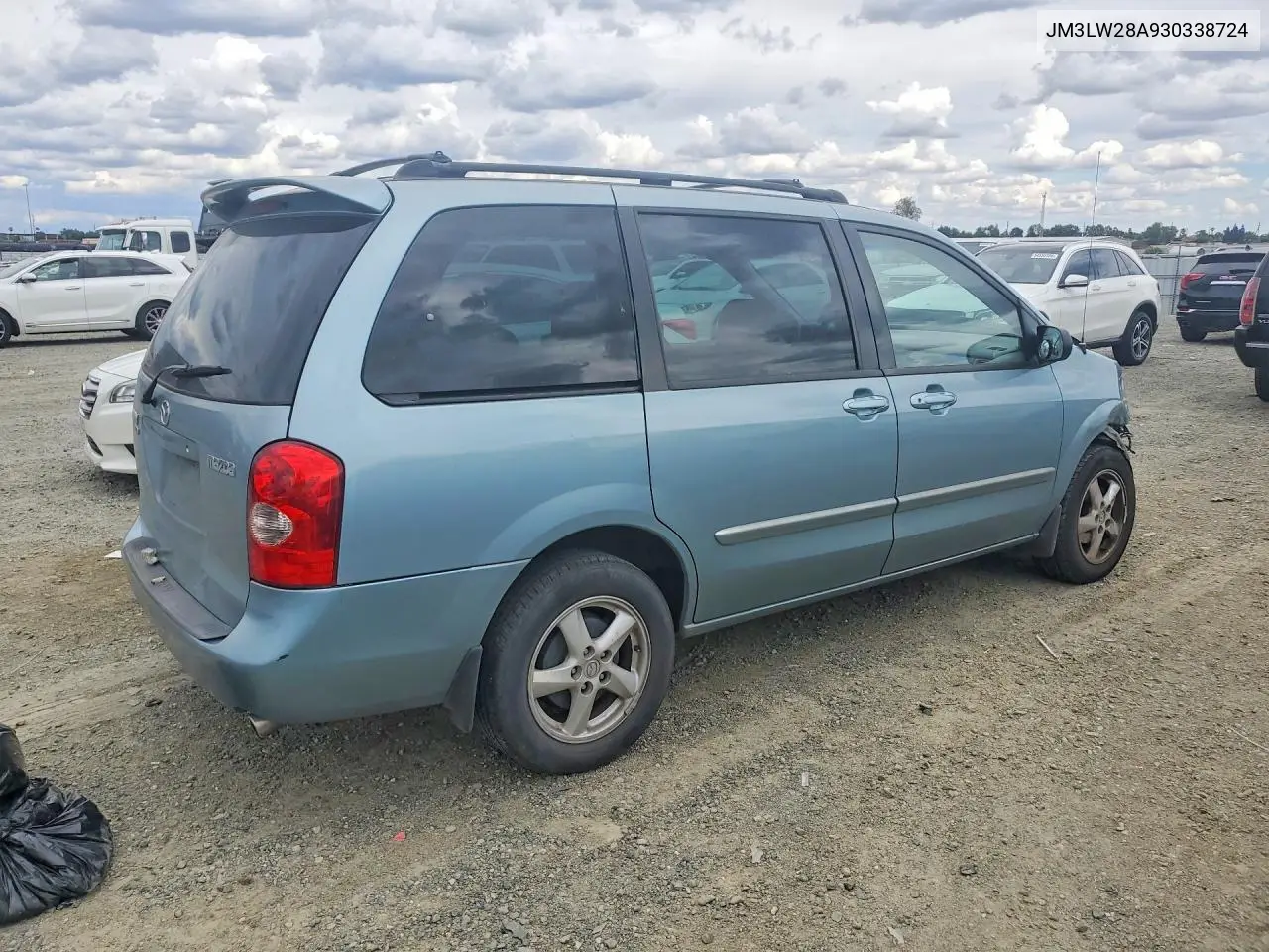 2003 Mazda Mpv Wagon VIN: JM3LW28A930338724 Lot: 53665936