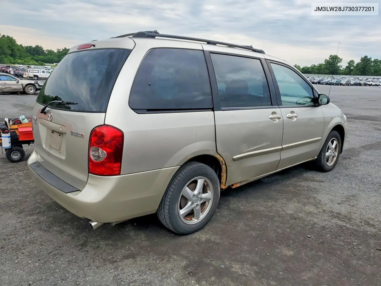 2003 Mazda Mpv Wagon VIN: JM3LW28J730377201 Lot: 58177046