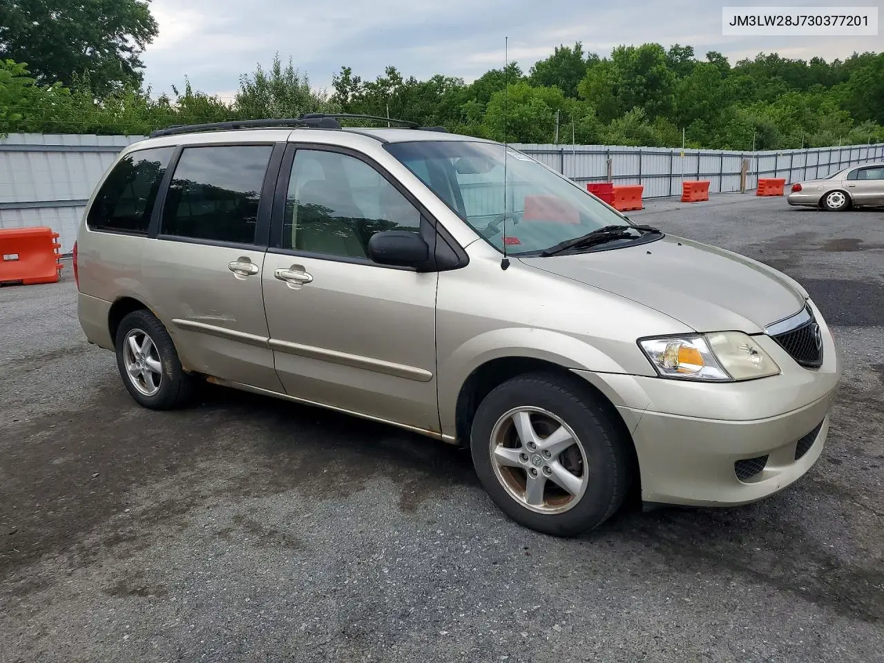 2003 Mazda Mpv Wagon VIN: JM3LW28J730377201 Lot: 58177046