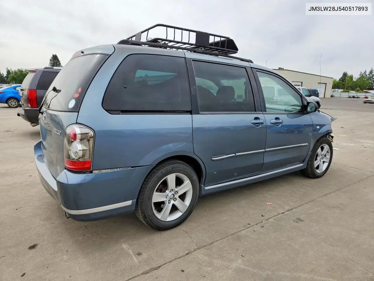 2004 Mazda Mpv Wagon VIN: JM3LW28J540517893 Lot: 58552726