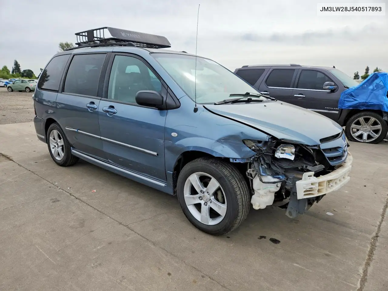 2004 Mazda Mpv Wagon VIN: JM3LW28J540517893 Lot: 58552726