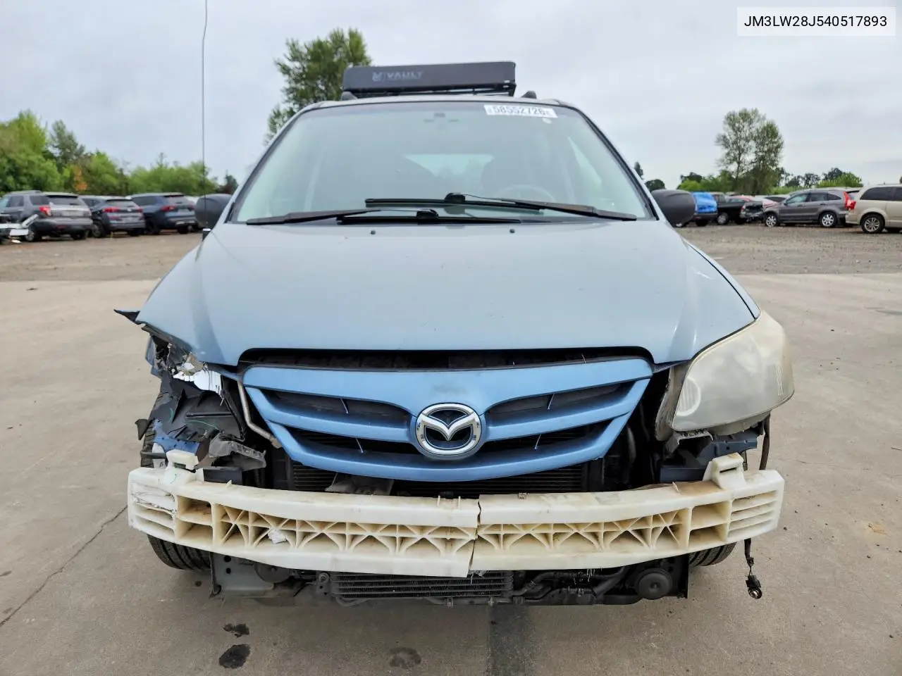 2004 Mazda Mpv Wagon VIN: JM3LW28J540517893 Lot: 58552726