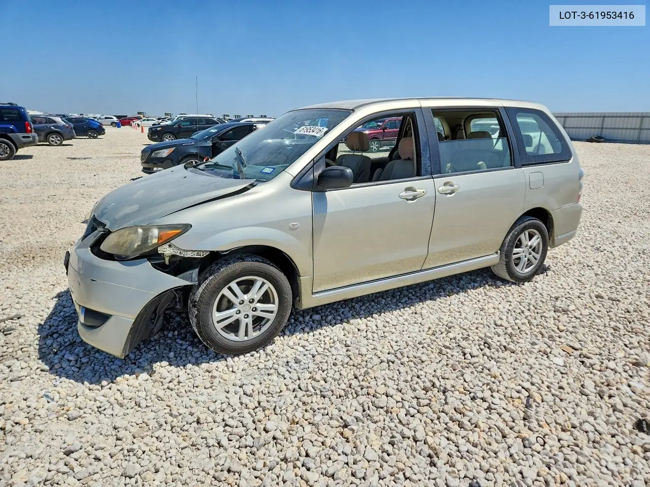 2004 Mazda Mpv Es VIN: LOT-3-61953416 Lot: 61953416