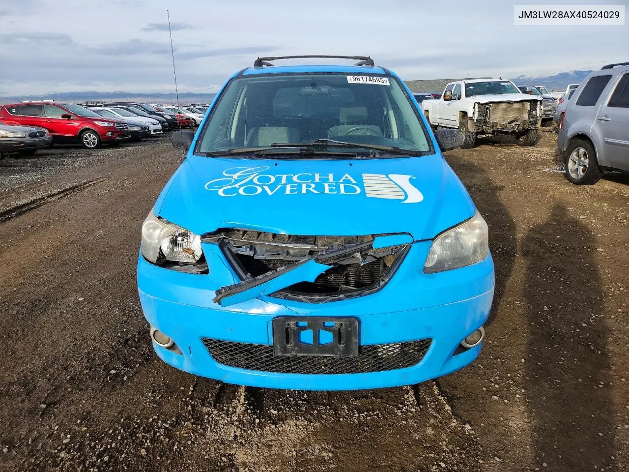 2004 Mazda Mpv Wagon VIN: JM3LW28AX40524029 Lot: 96174695
