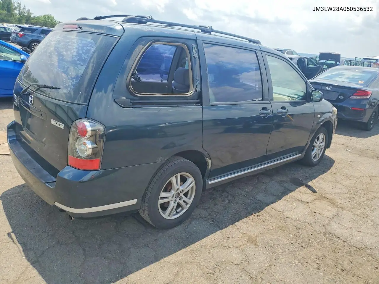 2005 Mazda Mpv Wagon VIN: JM3LW28A050536532 Lot: 57291626