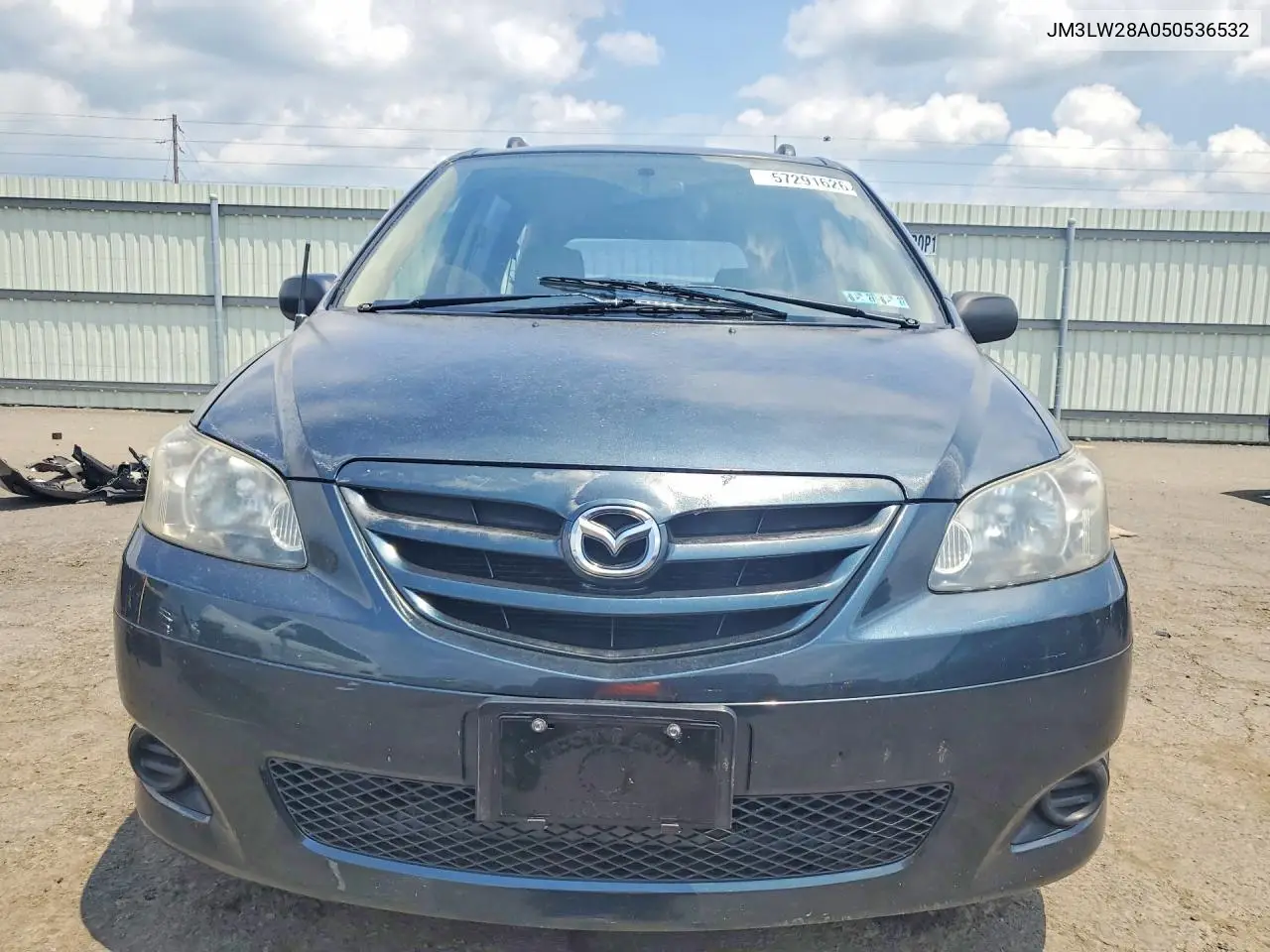 2005 Mazda Mpv Wagon VIN: JM3LW28A050536532 Lot: 57291626
