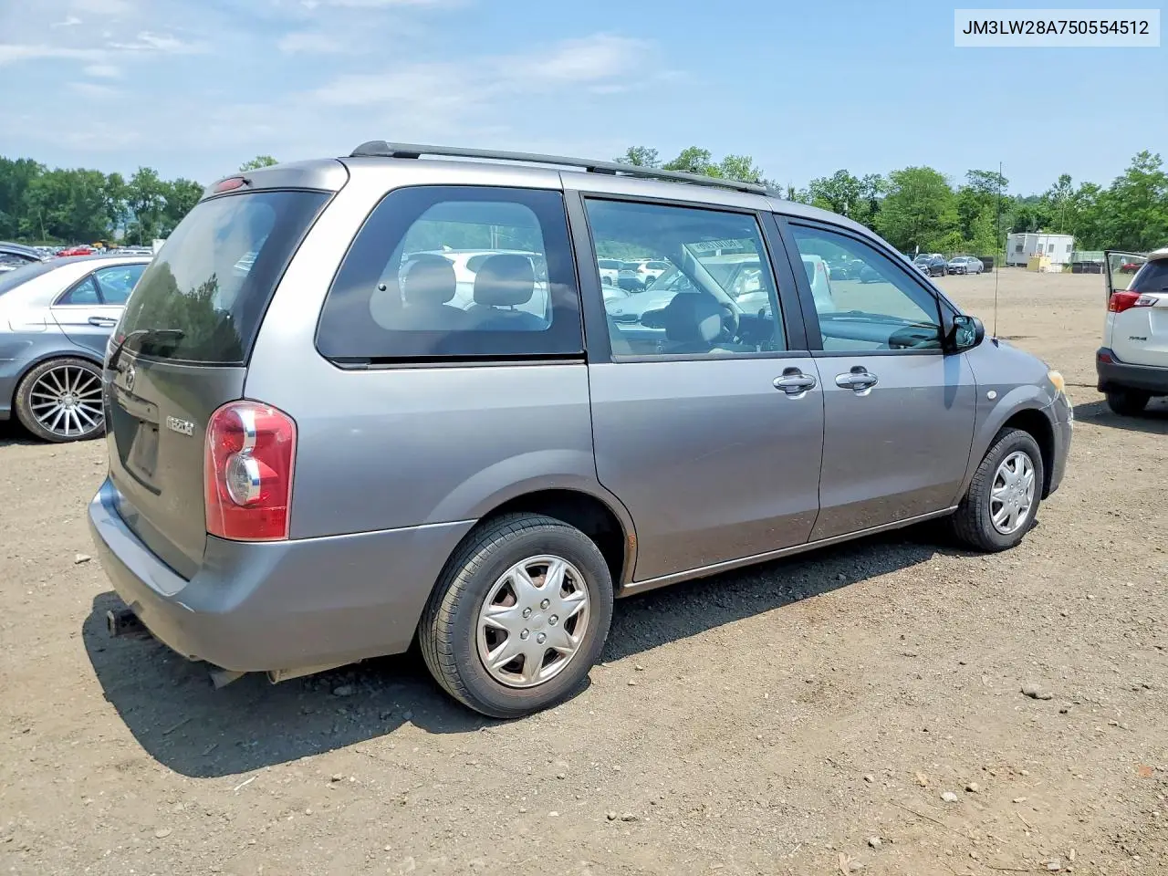 2005 Mazda Mpv Wagon VIN: JM3LW28A750554512 Lot: 60707206