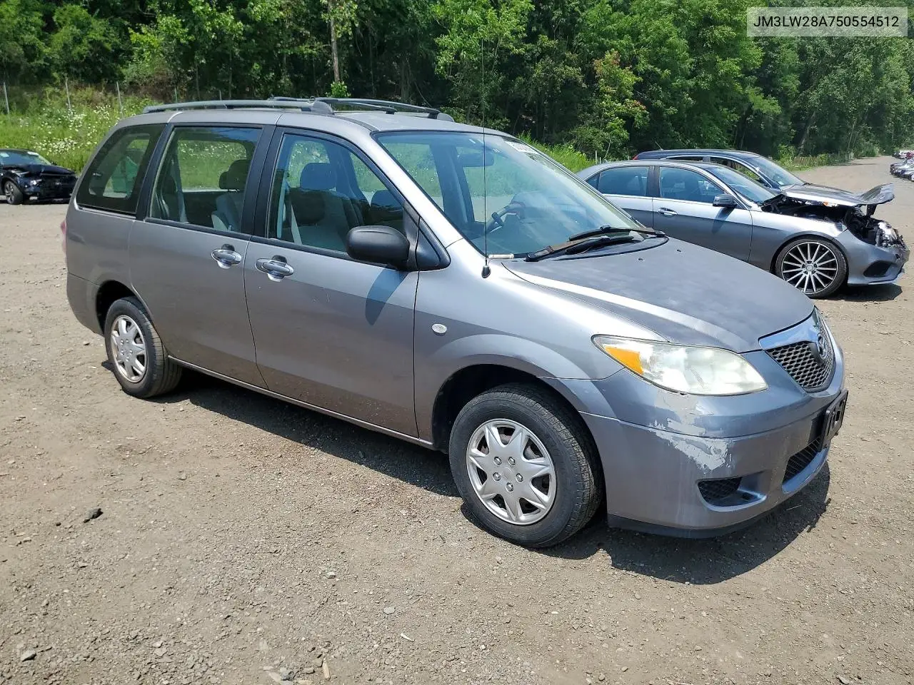 2005 Mazda Mpv Wagon VIN: JM3LW28A750554512 Lot: 60707206