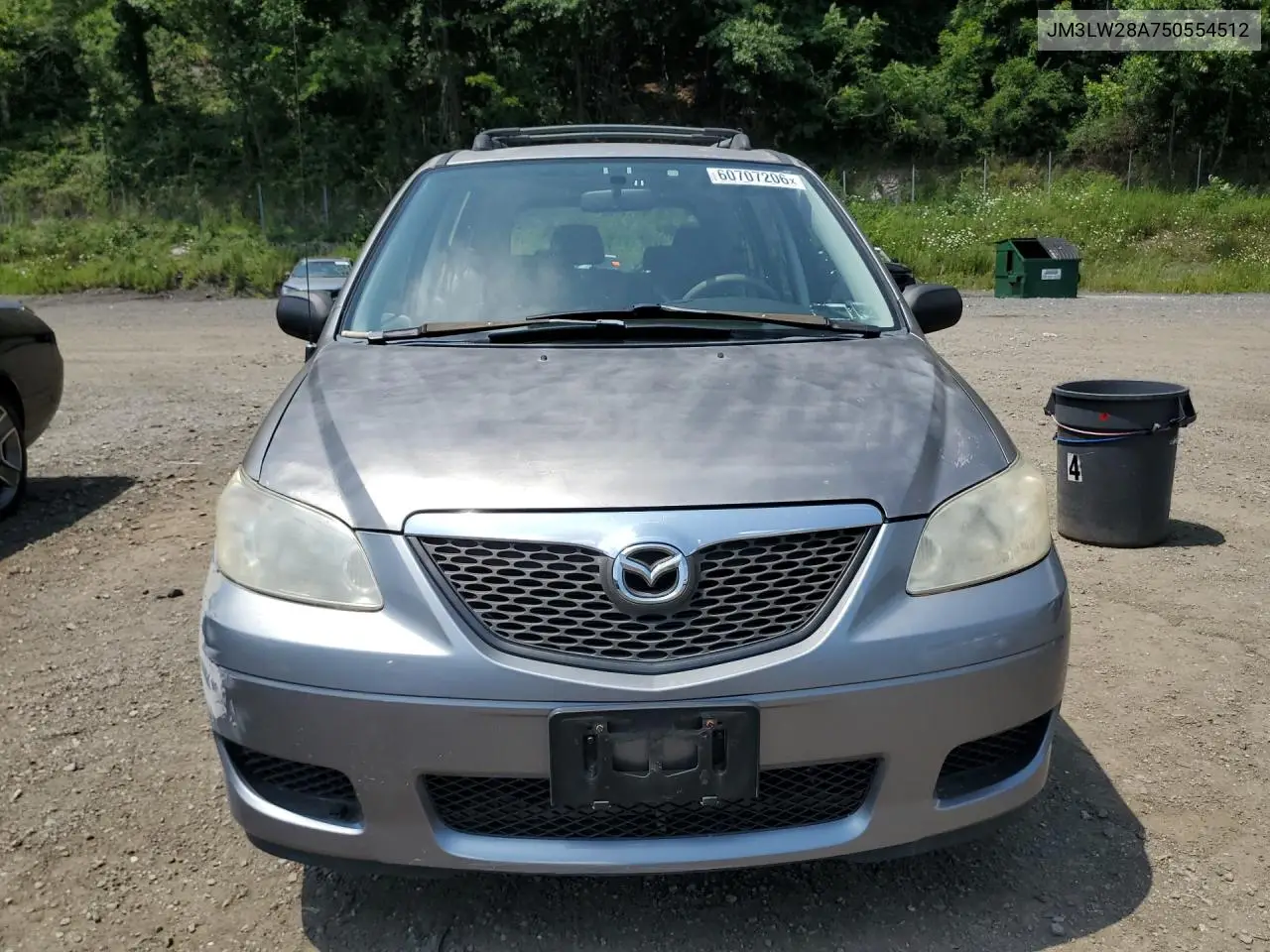 2005 Mazda Mpv Wagon VIN: JM3LW28A750554512 Lot: 60707206