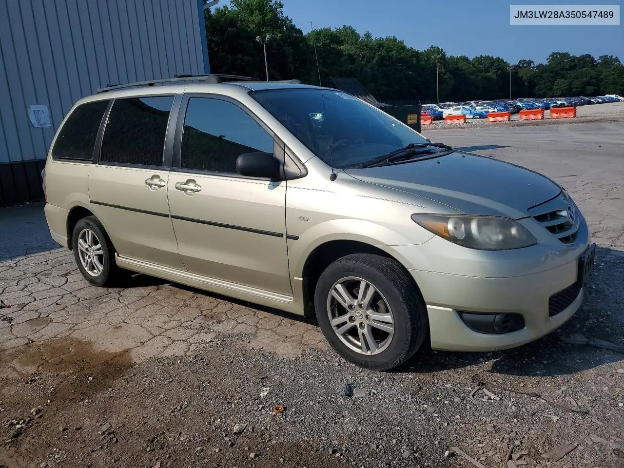 2005 Mazda Mpv Wagon VIN: JM3LW28A350547489 Lot: 61343966