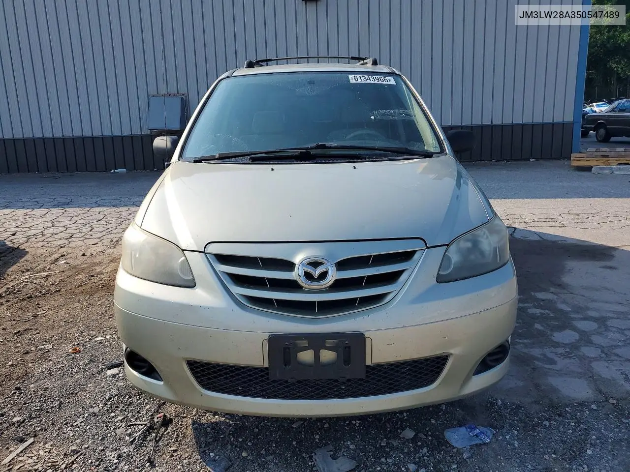 2005 Mazda Mpv Wagon VIN: JM3LW28A350547489 Lot: 61343966