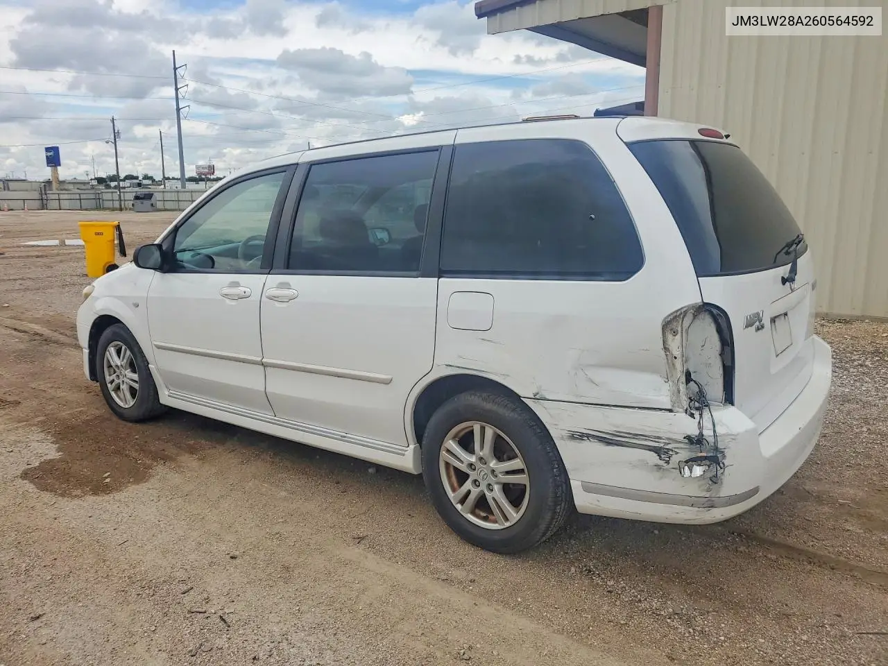 2006 Mazda Mpv Wagon VIN: JM3LW28A260564592 Lot: 57206746