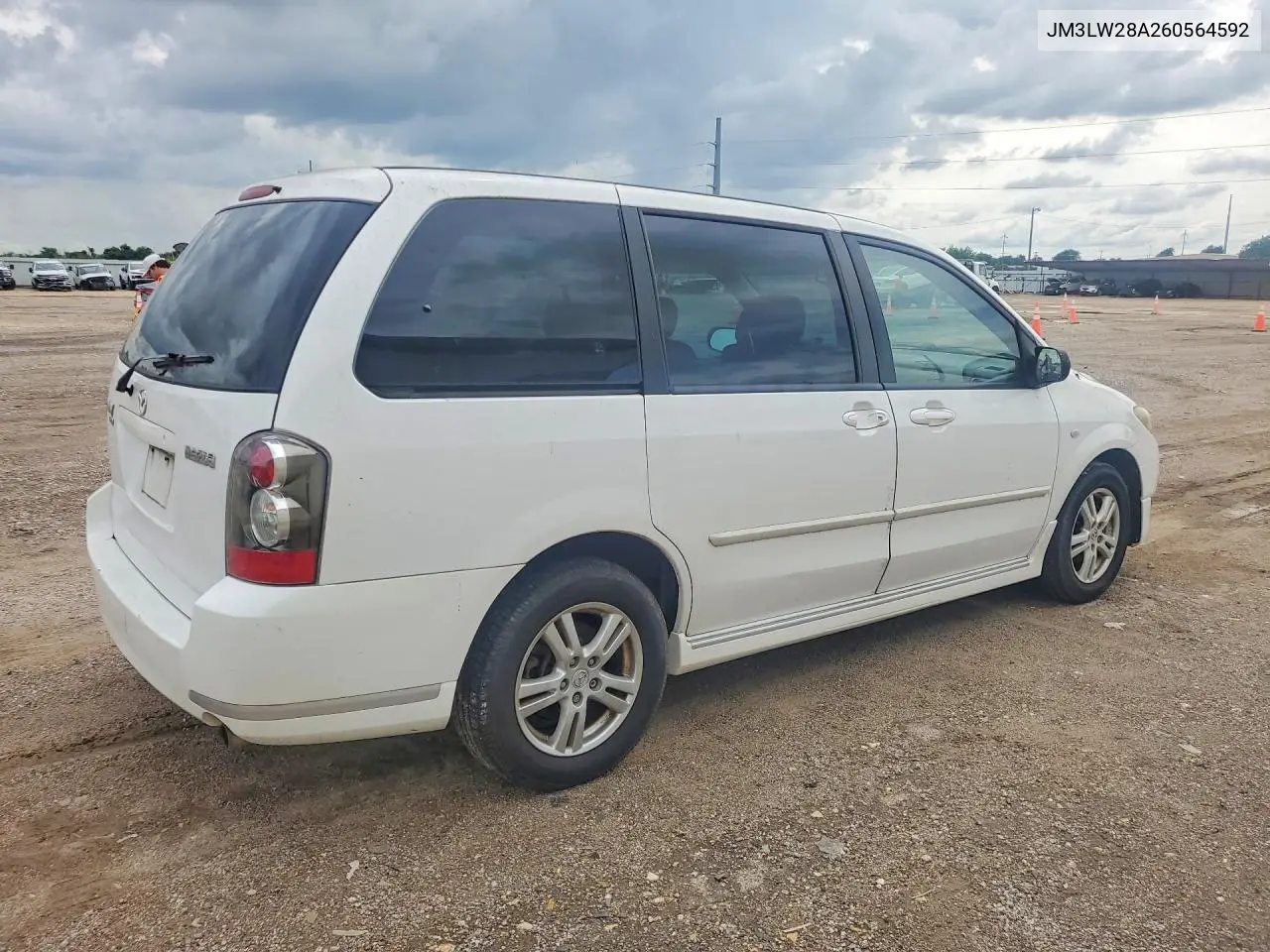 2006 Mazda Mpv Wagon VIN: JM3LW28A260564592 Lot: 57206746