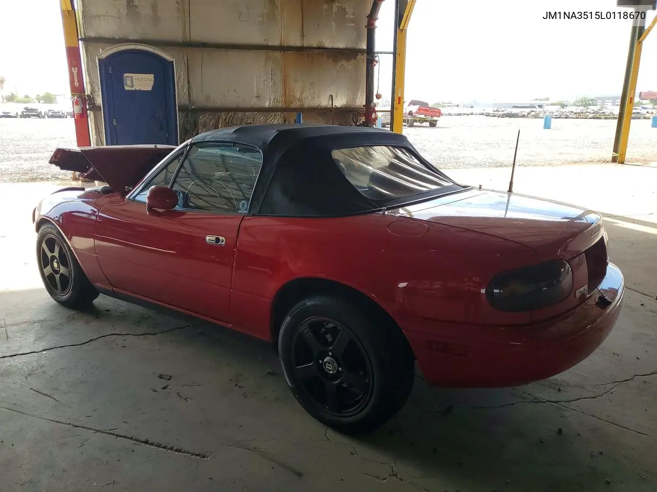 1990 Mazda Mx-5 Miata VIN: JM1NA3515L0118670 Lot: 58964376