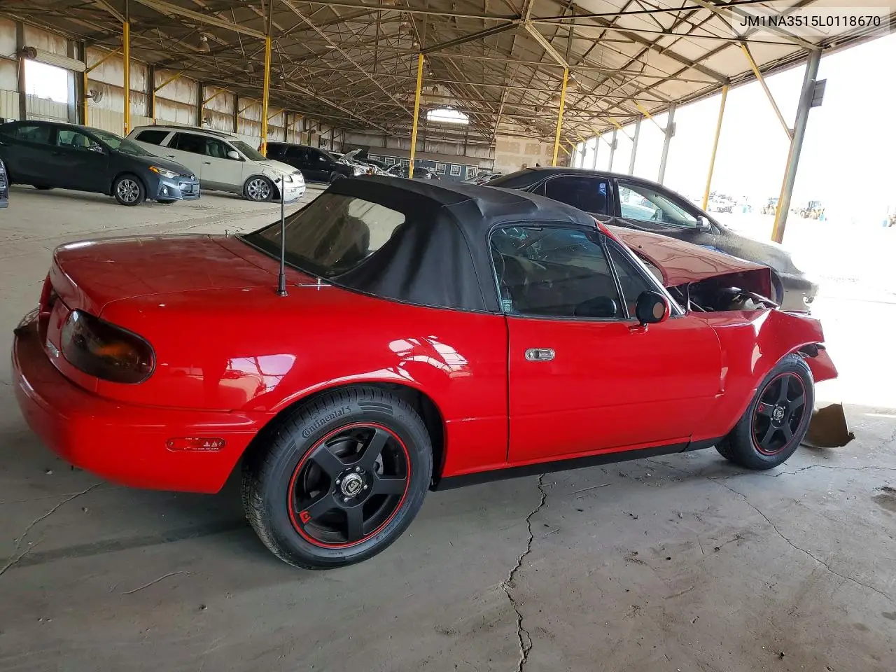 1990 Mazda Mx-5 Miata VIN: JM1NA3515L0118670 Lot: 58964376