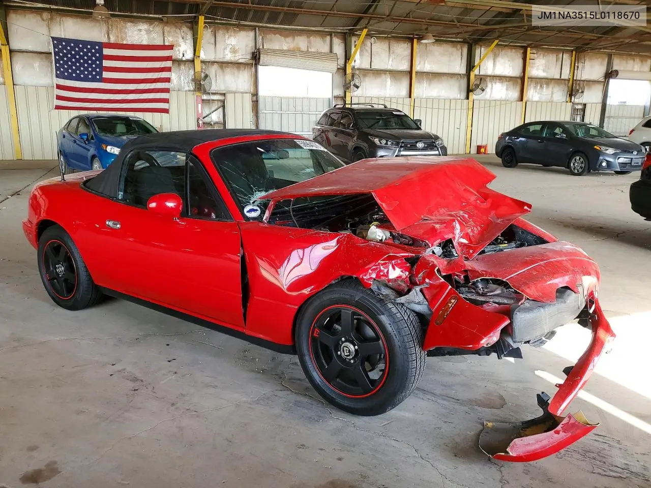1990 Mazda Mx-5 Miata VIN: JM1NA3515L0118670 Lot: 58964376