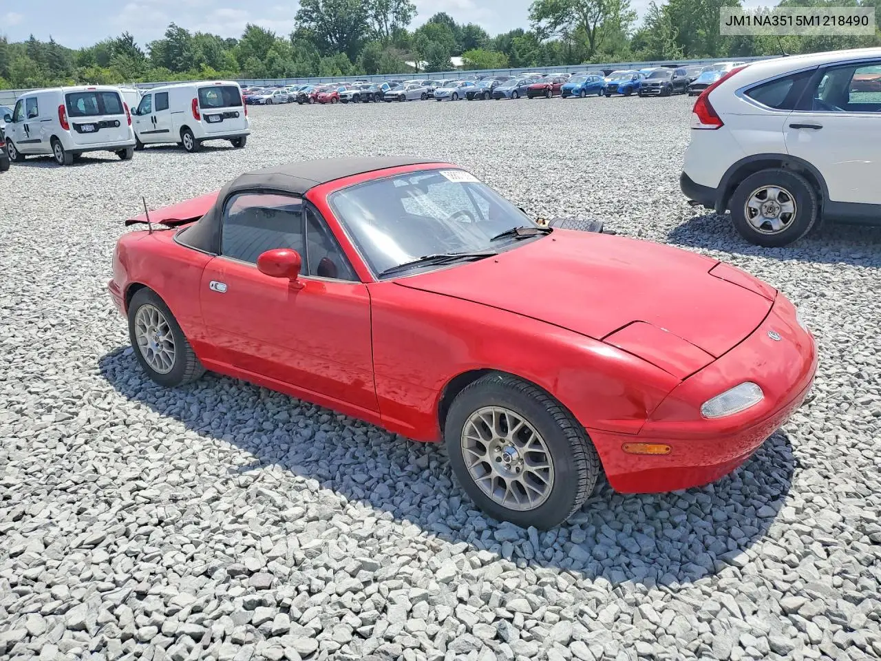 1991 Mazda Mx-5 Miata VIN: JM1NA3515M1218490 Lot: 58807336