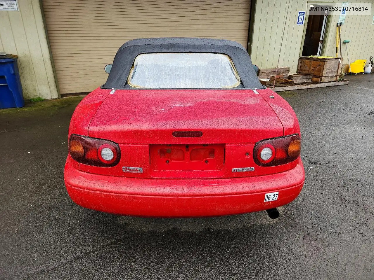 1996 Mazda Mx-5 Miata VIN: JM1NA3530T0716814 Lot: 59172366