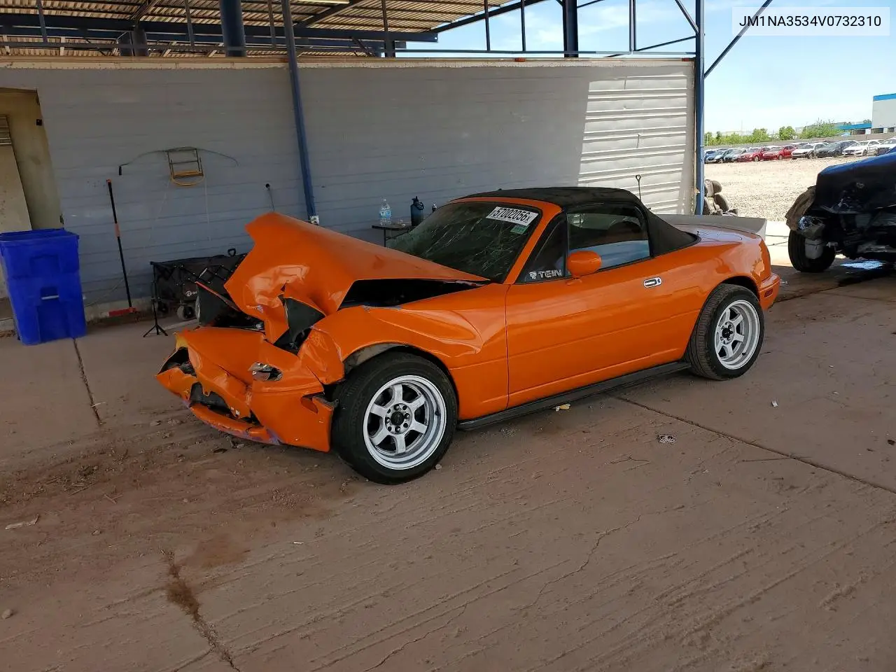 1997 Mazda Mx-5 Miata VIN: JM1NA3534V0732310 Lot: 57002056