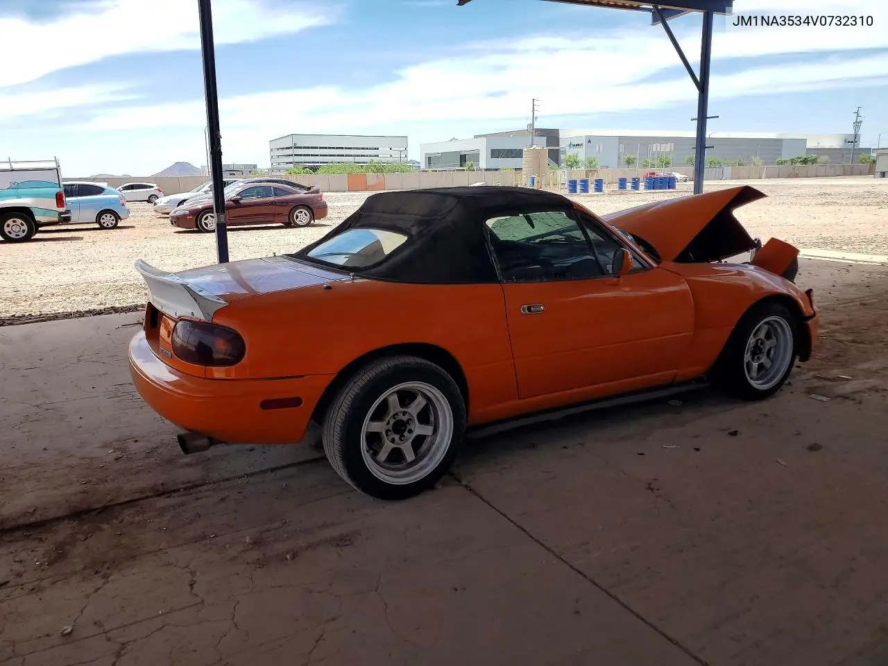 1997 Mazda Mx-5 Miata VIN: JM1NA3534V0732310 Lot: 57002056