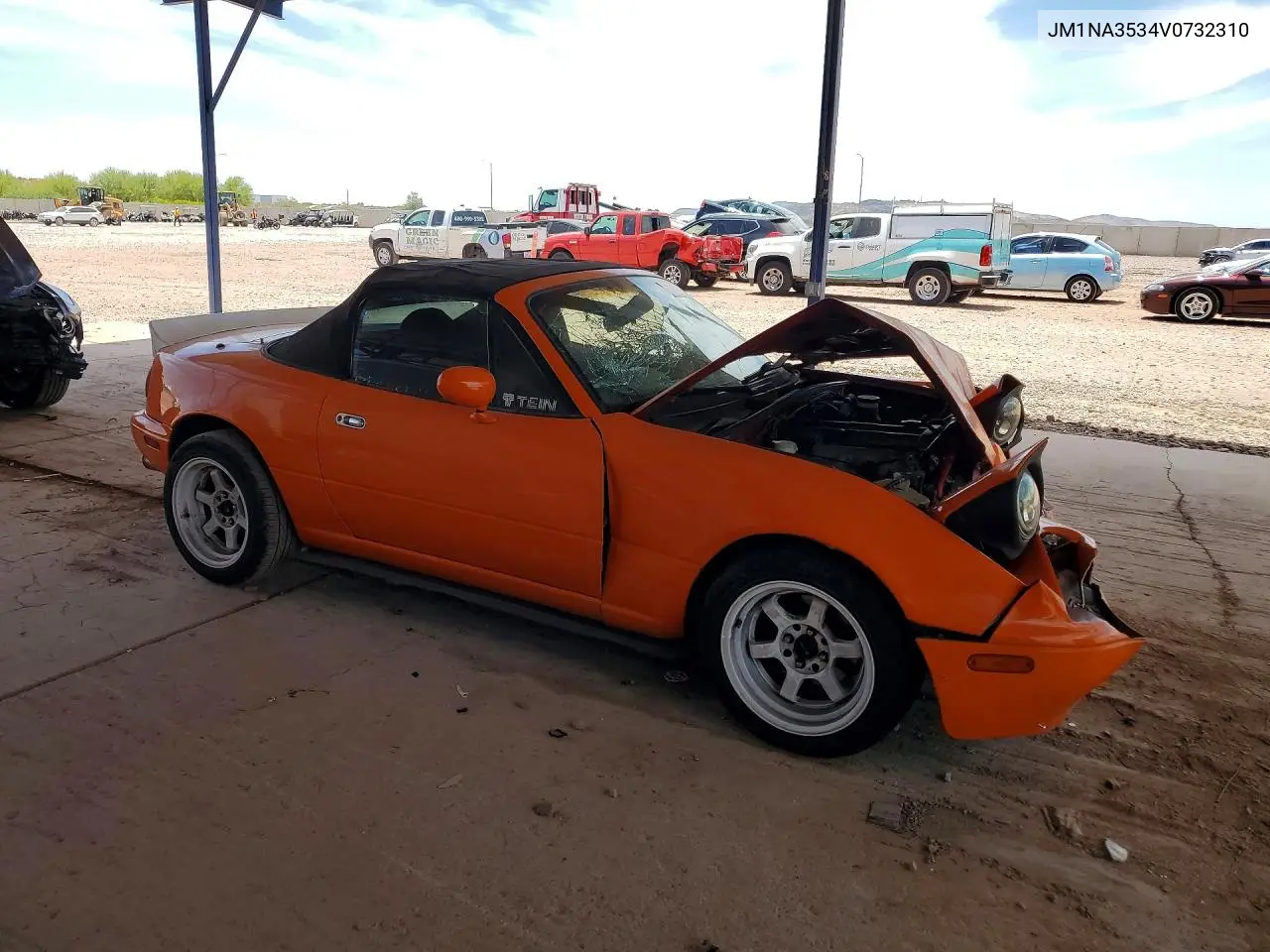 1997 Mazda Mx-5 Miata VIN: JM1NA3534V0732310 Lot: 57002056