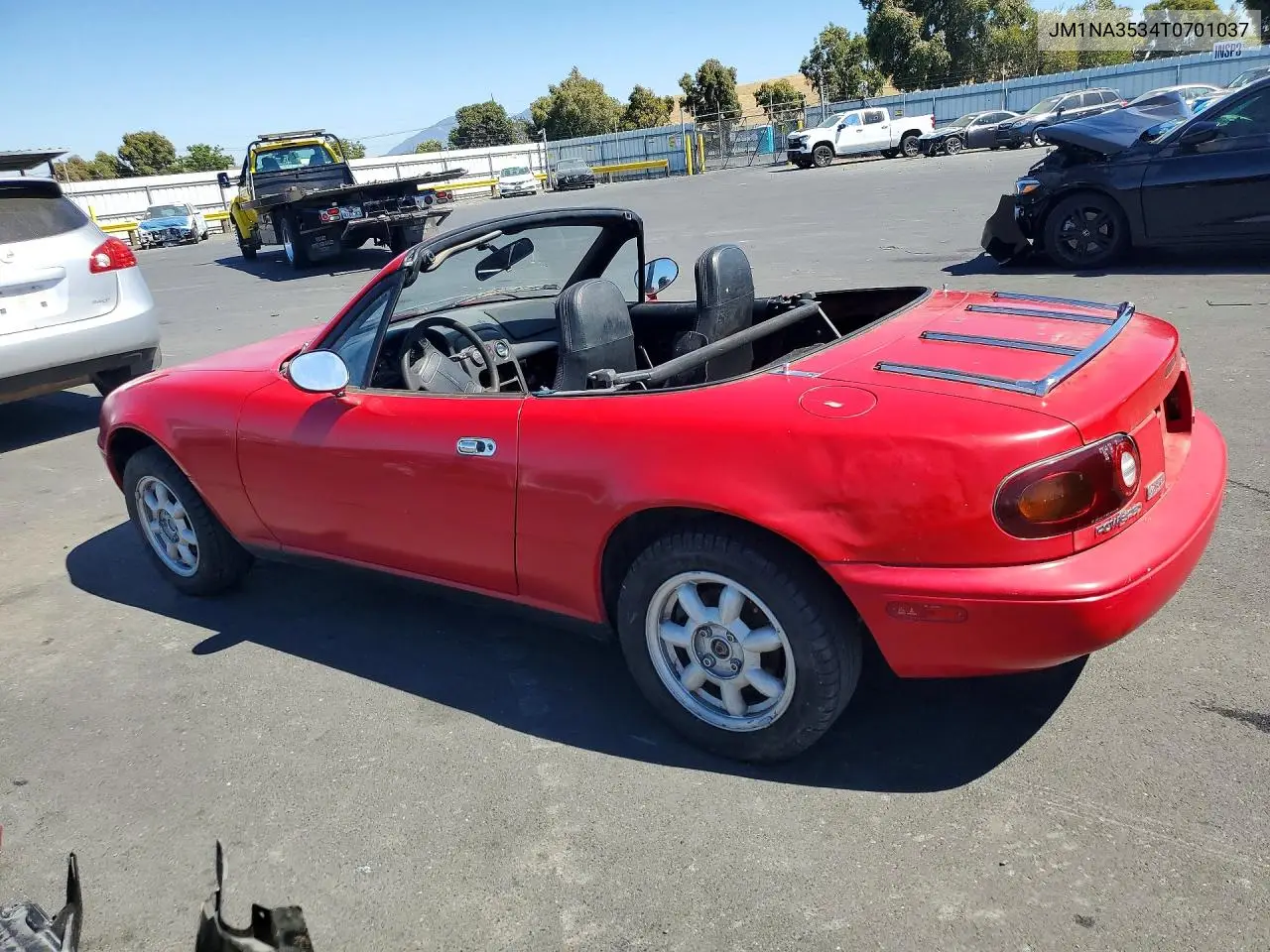 1997 Mazd Mx-5 Miata VIN: JM1NA3534T0701037 Lot: 59610366