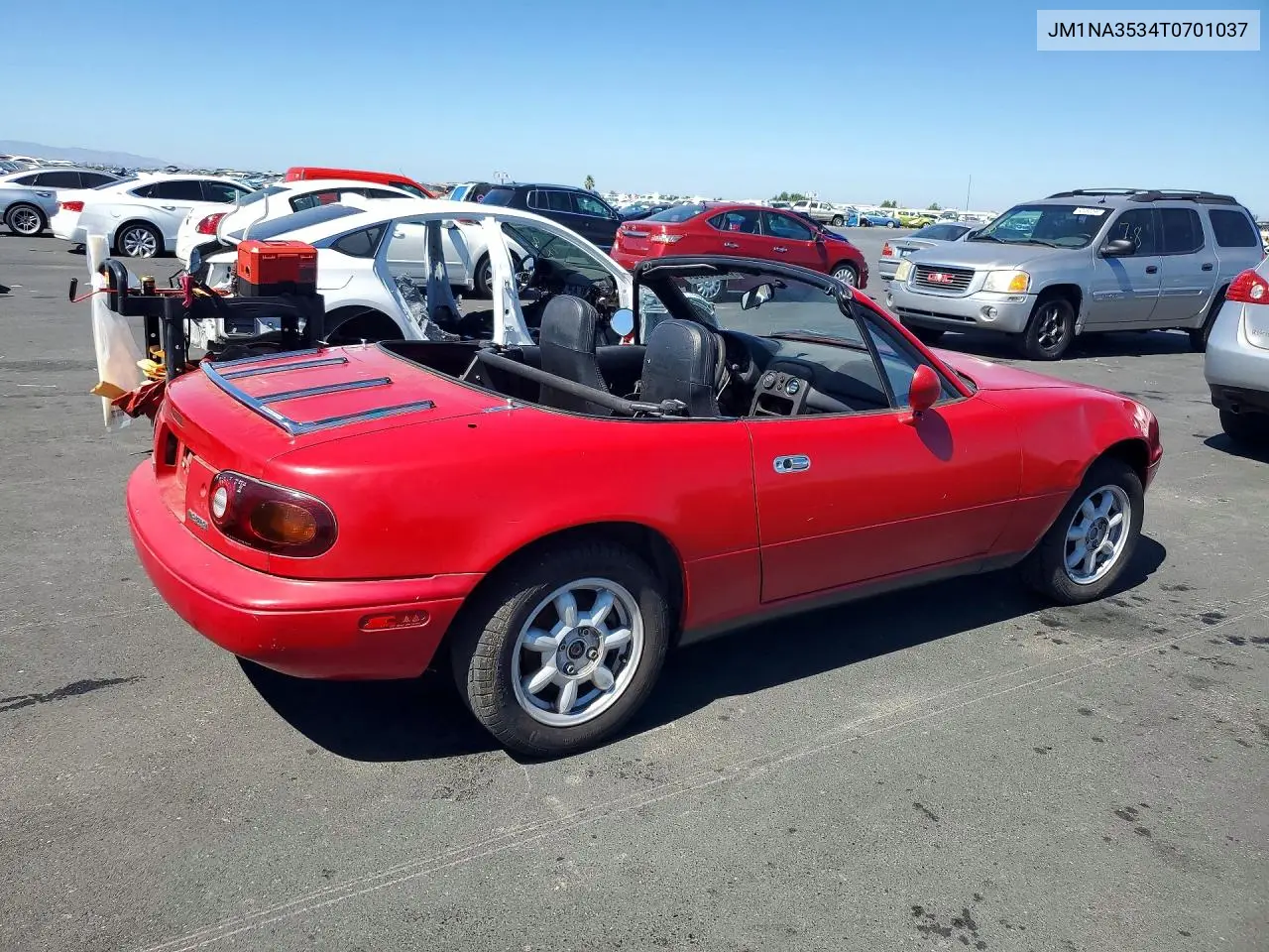 1997 Mazd Mx-5 Miata VIN: JM1NA3534T0701037 Lot: 59610366