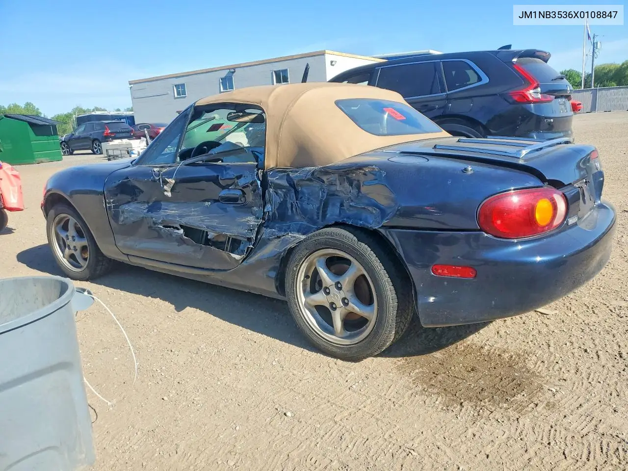 1999 Mazda Mx-5 Miata VIN: JM1NB3536X0108847 Lot: 55796566