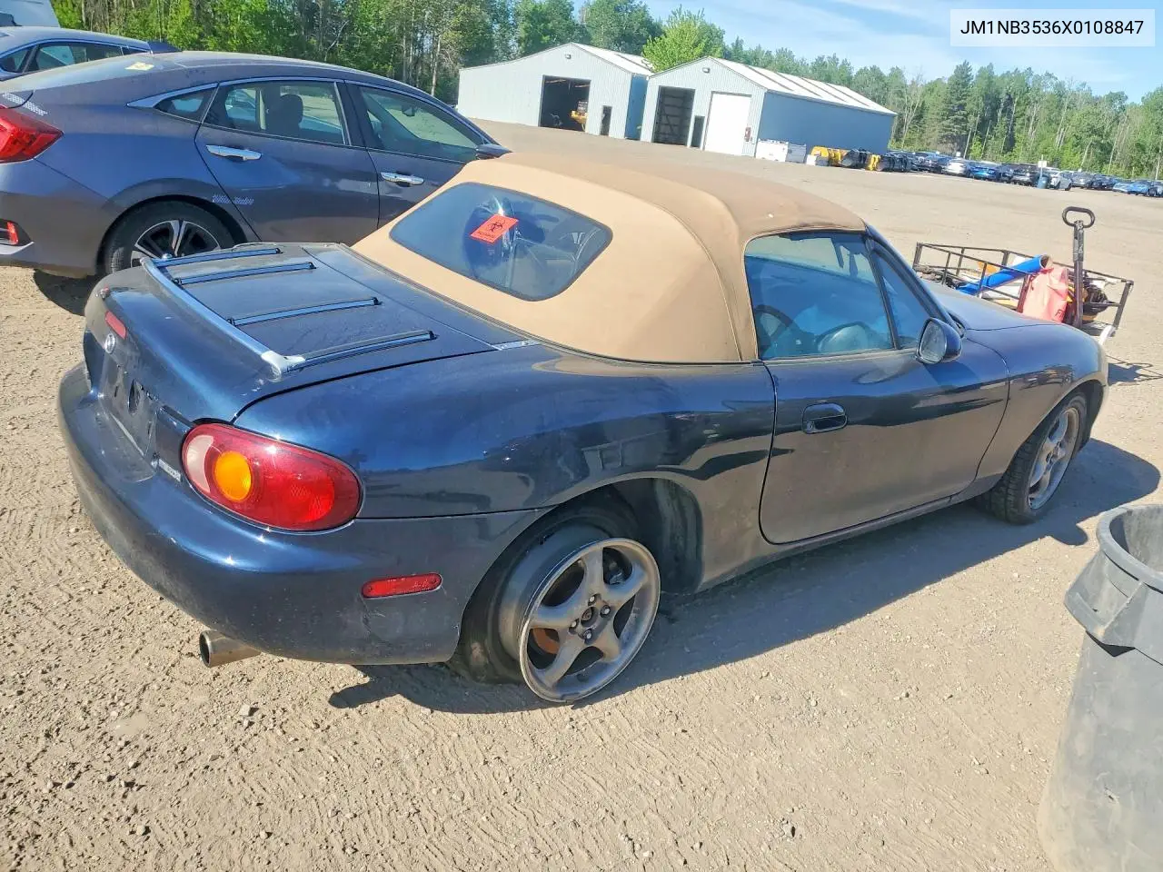 1999 Mazda Mx-5 Miata VIN: JM1NB3536X0108847 Lot: 55796566