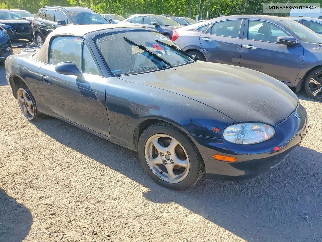 1999 Mazda Mx-5 Miata VIN: JM1NB3536X0108847 Lot: 55796566