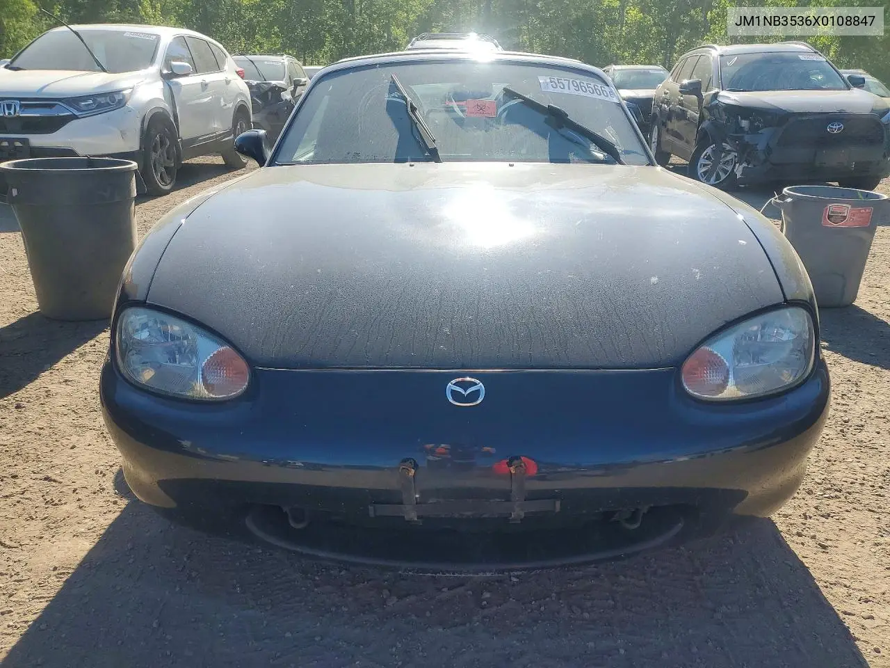 1999 Mazda Mx-5 Miata VIN: JM1NB3536X0108847 Lot: 55796566