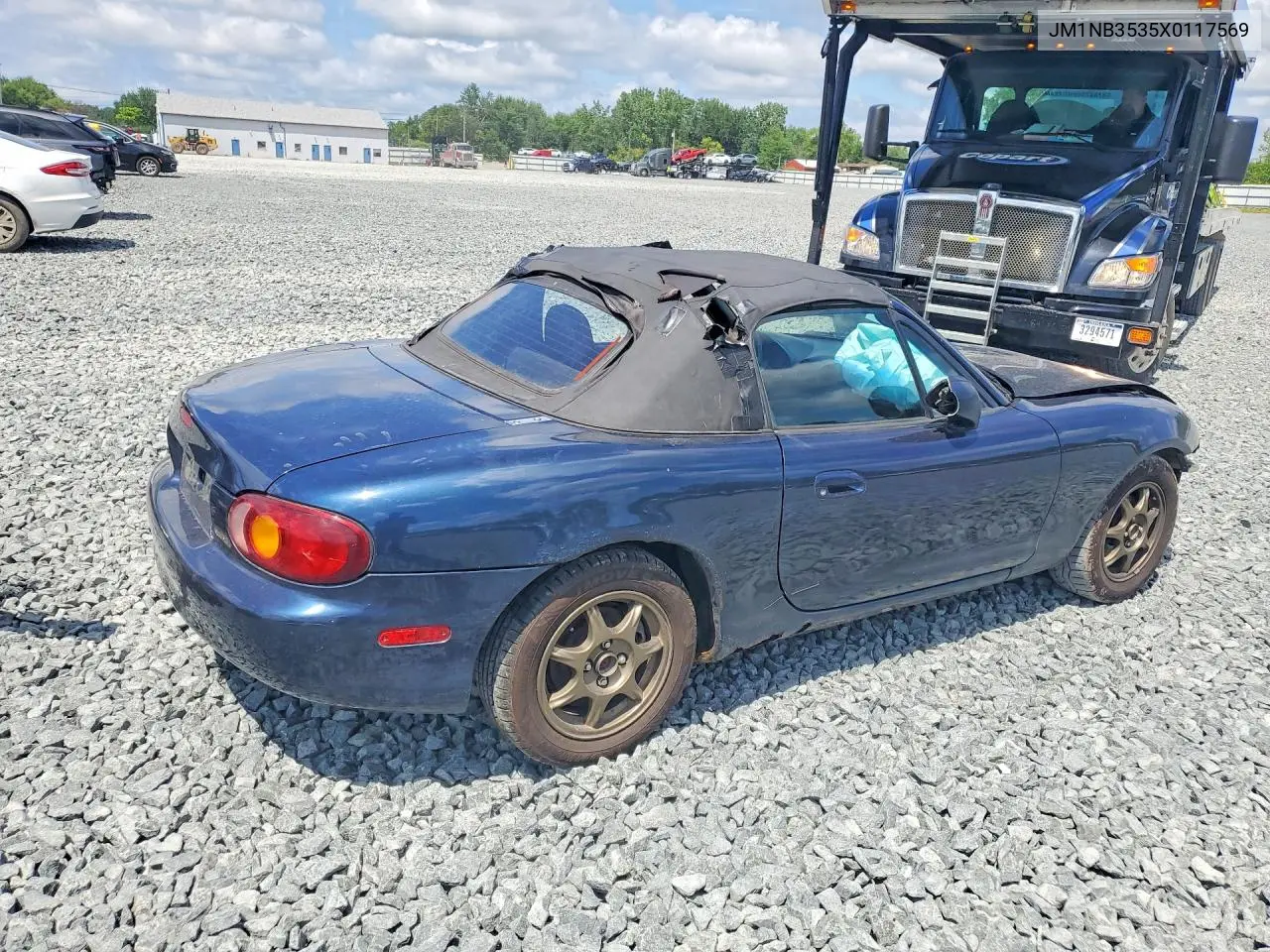 1999 Mazda Mx-5 Miata VIN: JM1NB3535X0117569 Lot: 59579936