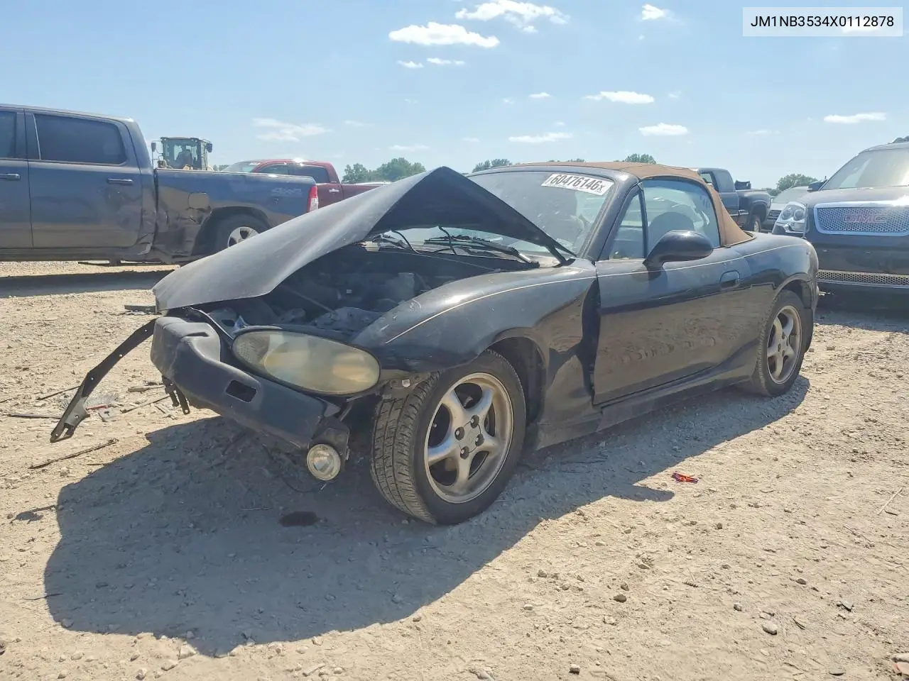 1999 Mazda Mx-5 Miata VIN: JM1NB3534X0112878 Lot: 60476146