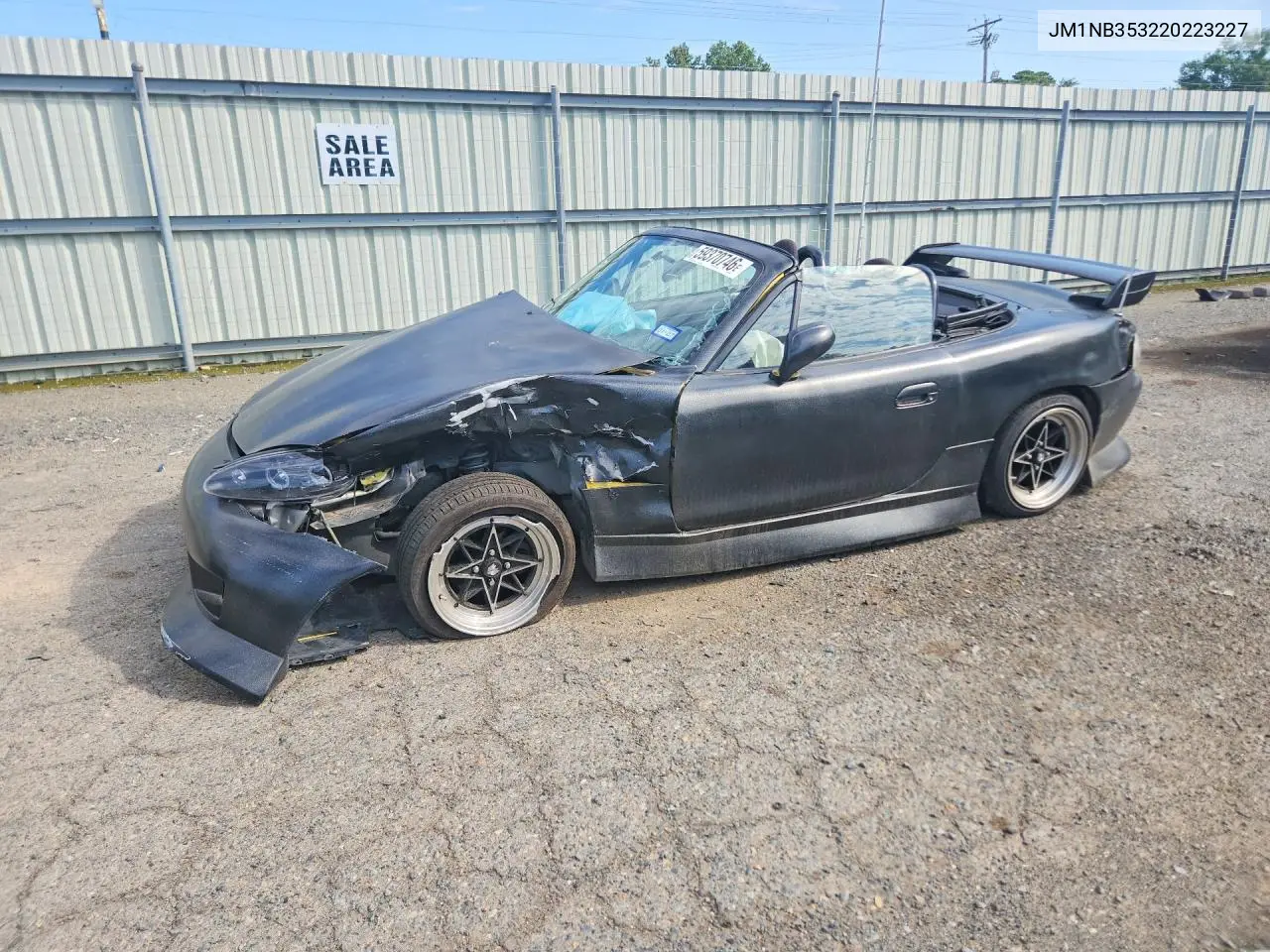 2002 Mazda Mx-5 Miata Base VIN: JM1NB353220223227 Lot: 59370746