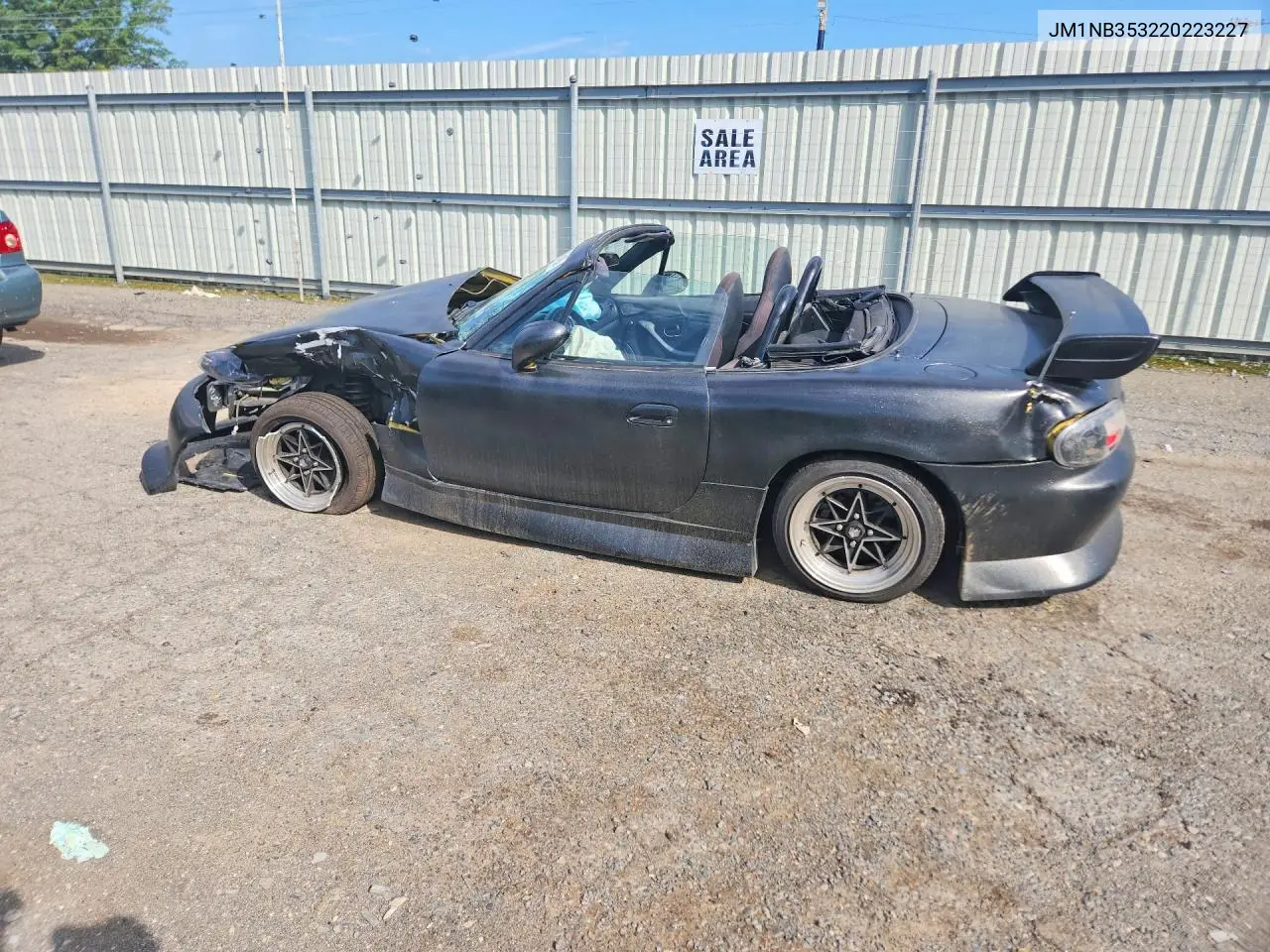 2002 Mazda Mx-5 Miata Base VIN: JM1NB353220223227 Lot: 59370746